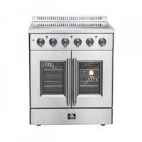 Forno Galiano 4.32 Cu. Ft. French Door Electric Range - FFSEL6917-30|Cuisinière électrique Forno Galiano de 4,32 pi³ à portes françaises - FFSEL6917-30