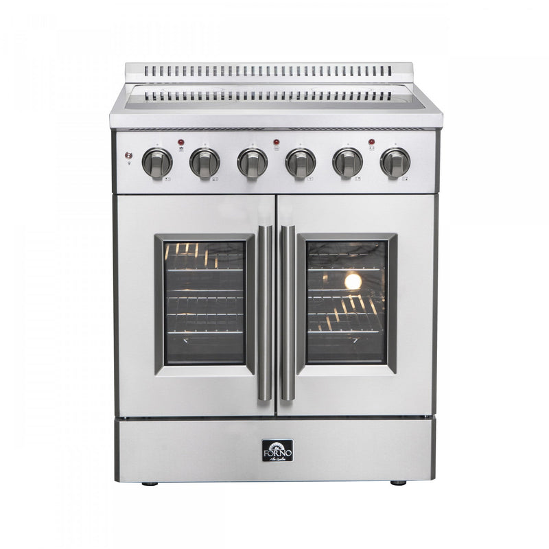 Forno Galiano 4.32 Cu. Ft. French Door Electric Range - FFSEL6917-30|Cuisinière électrique Forno Galiano de 4,32 pi³ à portes françaises - FFSEL6917-30