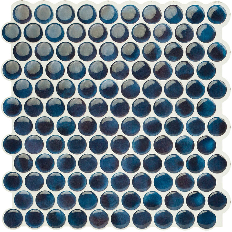 Smart Tiles Peel and Stick 4-Sheet 9 x 9 Backsplash - Penny Davy|Dosseret Smart Tiles peler et coller 9 x 9, 4 feuilles - Penny Davy