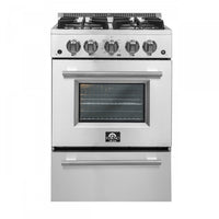 Forno Breno 2.3 Cu. Ft. Gas Range - FFSGS6290-24|Cuisinière à gaz Forno Breno de 2,3 pi³ - FFSGS6290-24