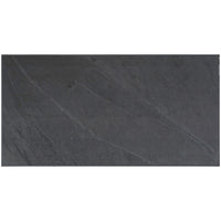 Smart Tiles Peel and Stick 2-Sheet 23 x 12 Backsplash - Blok Slate|Dosseret Smart Tiles peler et coller 23 x 12, 2 feuilles - Blok Slate