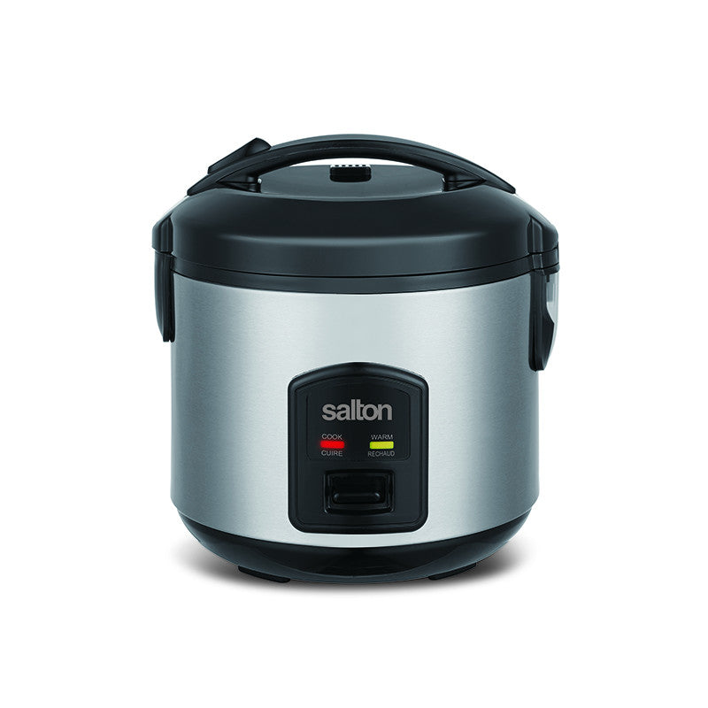 Salton SS Jar Style Rice Cooker - RC2027|Cuiseur à riz Salton de style bocal en acier inoxydable - RC2027