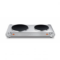 Salton Double Burner Infrared Cooktop - HP1269|Surface de cuisson Salton à infrarouge et à 2 brûleurs - HP1269
