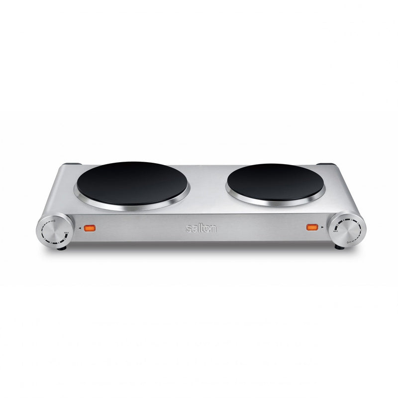 Salton Double Burner Infrared Cooktop - HP1269|Surface de cuisson Salton à infrarouge et à 2 brûleurs - HP1269