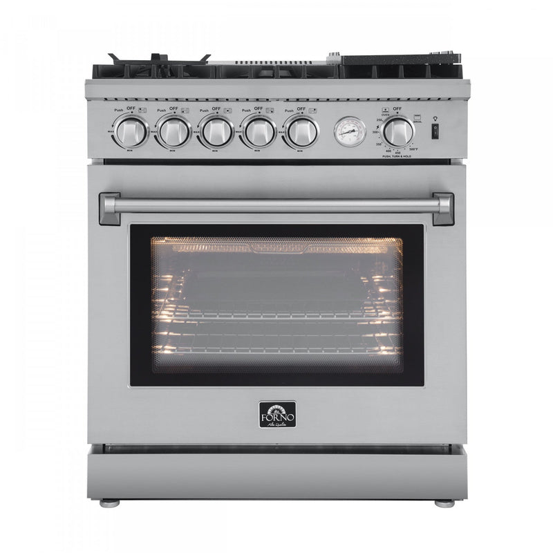 Forno Lazio 4.32 Cu. Ft. Gas Range - FFSGS6276-30|Cuisinière à gaz Forno Lazio de 4,32 pi³ - FFSGS6276-30