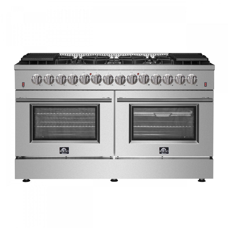 Forno Galiano 8.64 Cu. Ft. Dual Fuel Range - FFSGS6156-60|Cuisinière hybride Forno Galiano de 8,64 pi³ - FFSGS6156-60