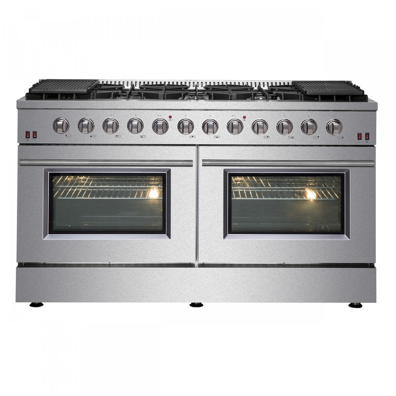Forno Galiano 8.64 Cu. Ft. Gas Range - FFSGS6244-60|Cuisinière à gaz Forno Galiano de 8,64 pi³ - FFSGS6244-60