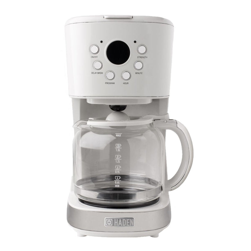 Haden Heritage Coffee Maker - Ivory White|Cafetière Heritage de Haden - blanc ivoire