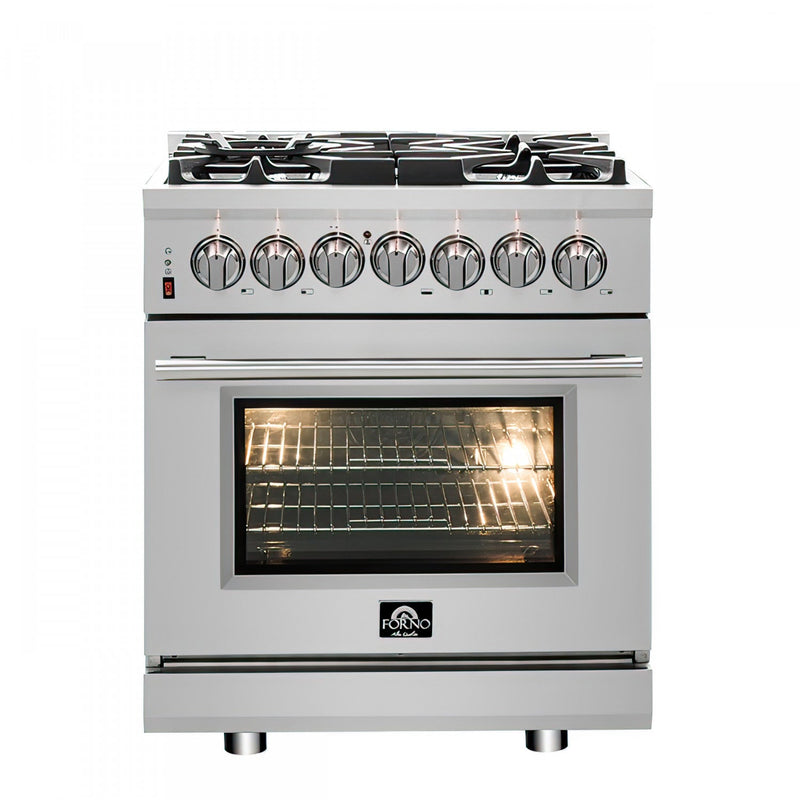 Forno Massimo 4.32 Cu. Ft. Dual Fuel Range - FFSGS6125-30|Cuisinière hybride Forno Massimo de 4,32 pi³ - FFSGS6125-30