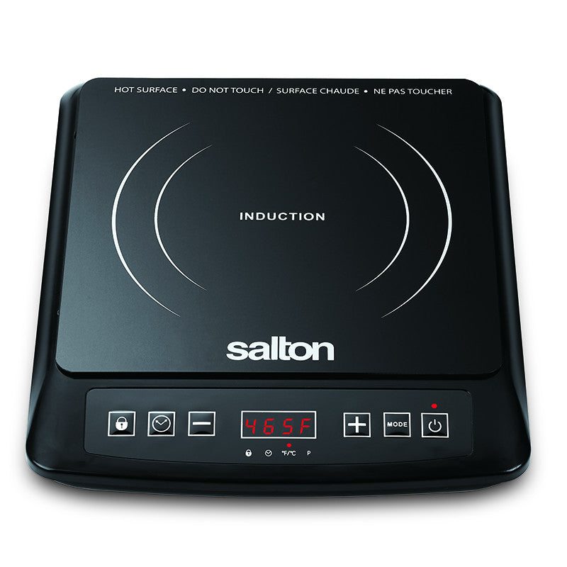 Salton Slim Portable Induction Cooktop - ID2066|Surface de cuisson mince à induction et portative Salton - ID2066