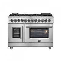 Forno Massimo 6.58 Cu.Ft. French Door Dual Fuel Range - FFSGS6325-48|Cuisinière hybride Forno Massimo de 6,58 pi³ à portes françaises - FFSGS6325-48