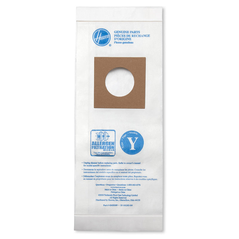 Hoover Allergen Y Bag (3 Pack) 