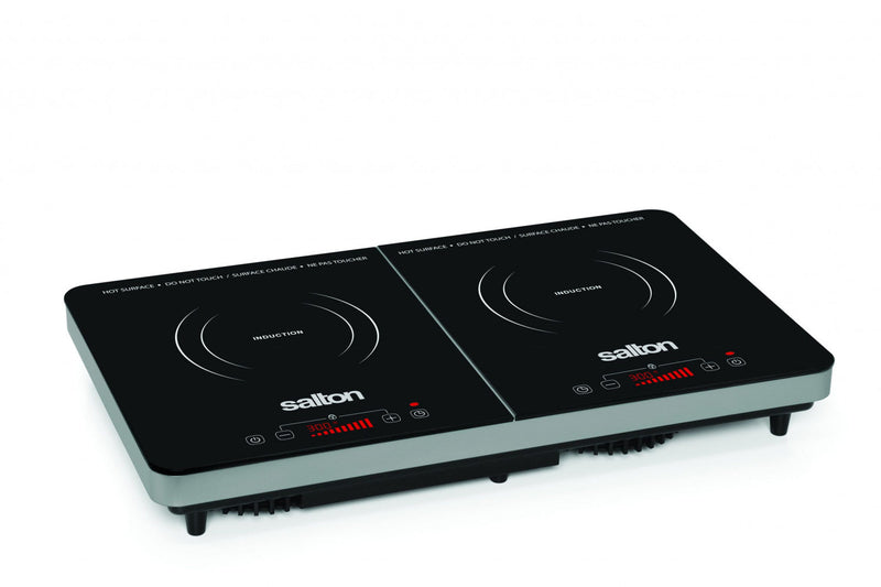 Salton Double Induction Cooker - ID1487|Cuisinière à induction double Salton - ID1487