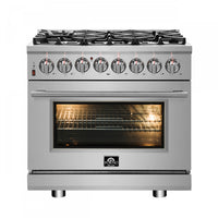 Forno Massimo 5.36 Cu. Ft. Dual Fuel Range - FFSGS6125-36|Cuisinière hybride Forno Massimo de 5,36 pi³ - FFSGS6125-36
