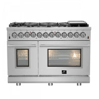 Forno Massimo 6.58 Cu. Ft. Dual Fuel Range - FFSGS6125-48|Cuisinière hybride Forno Massimo de 6,58 pi³ - FFSGS6125-48