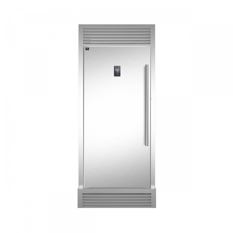 Forno Rizzuto 13.8 Cu. Ft. Left Handle Refrigerator - FFFFD1933-32LS|Réfrigérateur Forno Rizzuto de 13,8 pi3 avec poignée à gauche - FFFFD1933-32LS