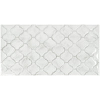 Smart Tiles Peel and Stick 2-Sheet 23 x 12 Backsplash - Blok Arabesco|Dosseret Smart Tiles peler et coller 23 x 12, 2 feuilles - Blok Arabesco
