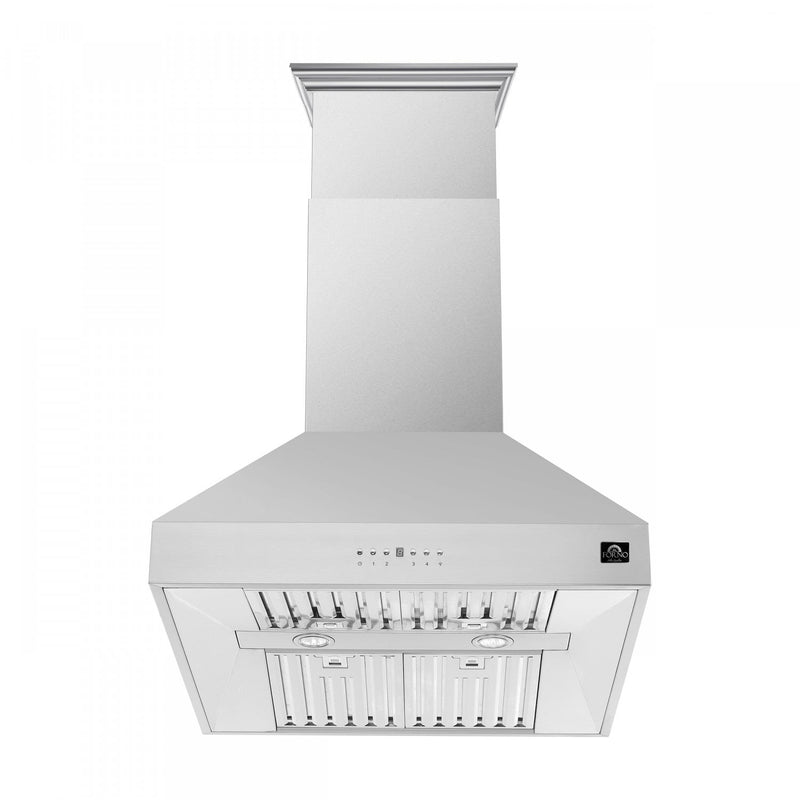 Forno Coppito 30" Island Range Hood - FRHIS5129-30|Hotte de cuisinière pour îlot Forno Coppito de 30 po - FRHIS5129-30