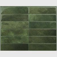 Smart Tiles Peel and Stick 4-Sheet 12 x 9 Backsplash - Morocco Sefrou|Dosseret Smart Tiles peler et coller 12 x 9, 4 feuilles - Morocco Sefrou
