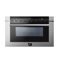 Forno Capoliveri 1.2 Cu. Ft. Microwave Drawer - FMWDR3000-24|Four à micro-ondes tiroir Forno Capoliveri de 1,2 pi³ - FMWDR3000-24