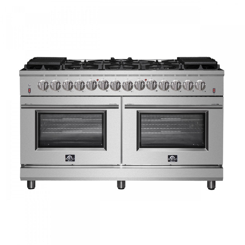 Forno Massimo 8.64 Cu. Ft. Dual Fuel Range - FFSGS6125-60|Cuisinière hybride Forno Massimo de 8,64 pi³ - FFSGS6125-60