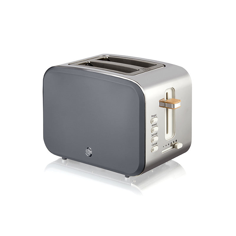 Salton Swan Nordic 2-Slice Toaster - ST14610GRYN|Grille-pain Swan à 2 tranches de style nordique - ST14610GRYN