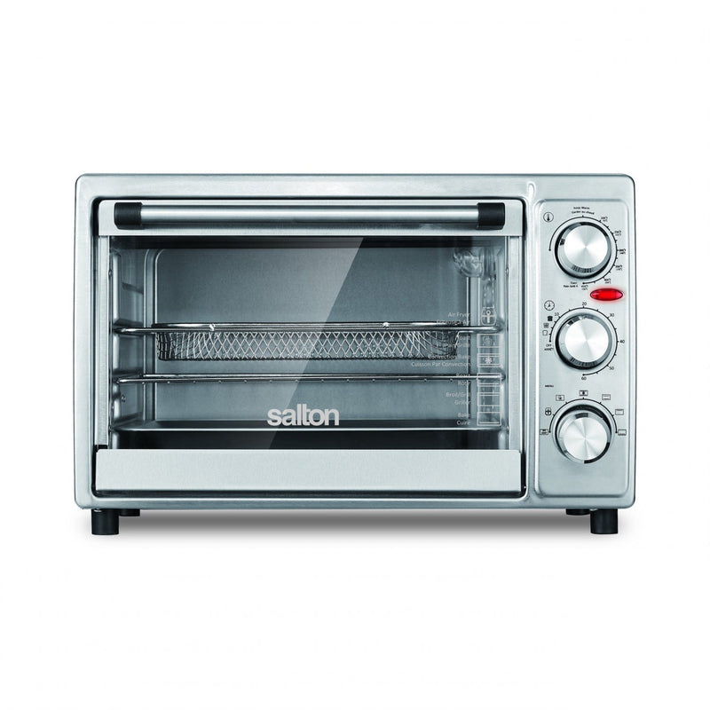 Salton Convection Toaster Oven with Air Fry - TO2044SS|Four grille-pain à convection Salton avec friteuse à air - TO2044SS