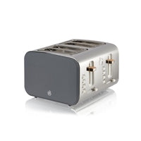 Salton Swan Nordic 4-Slice Toaster - ST14620GRYN|Grille-pain Swan à 4 tranches de style nordique - ST14620GRYN