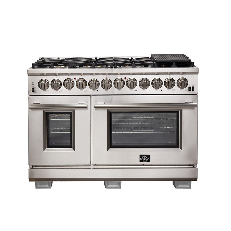 Forno Capriasca 6.58 Cu. Ft. Dual Fuel Range - FFSGS6187-48|Cuisinière hybride Forno Capriasca de 6,58 pi³ - FFSGS6187-48