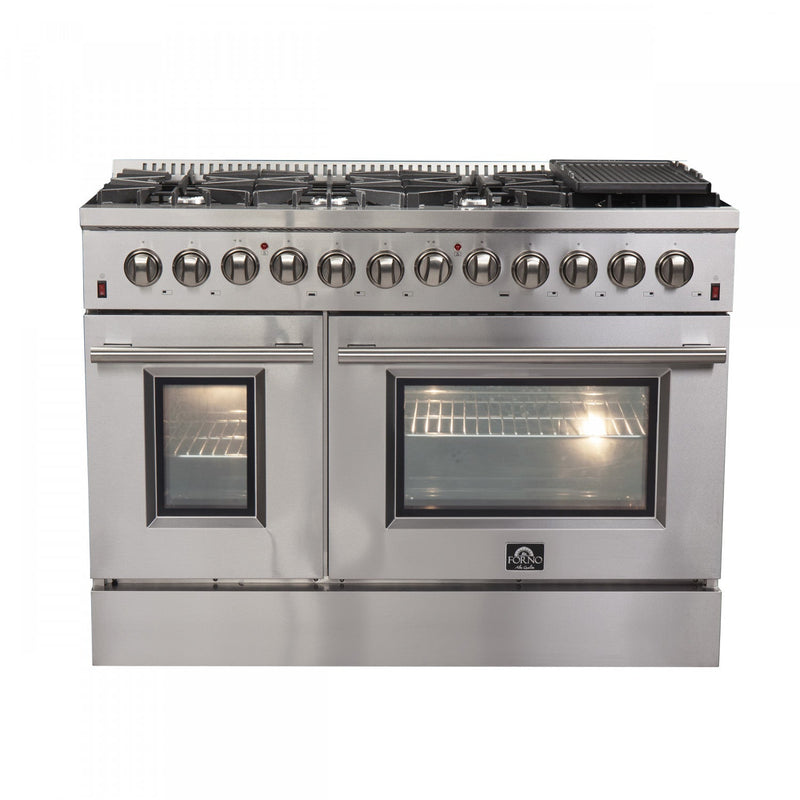 Forno Galiano 6.58 Cu. Ft. Dual Fuel Range - FFSGS6156-48|Cuisinière hybride Forno Galiano de 6,58 pi³ - FFSGS6156-48