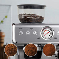 Ultima Cosa Presto Bollente Espresso Machine with Grinder - UC-EM002ECS|Machine à espresso avec moulin à café Presto Bollente de Ultima Cosa - UC-EM002ECS