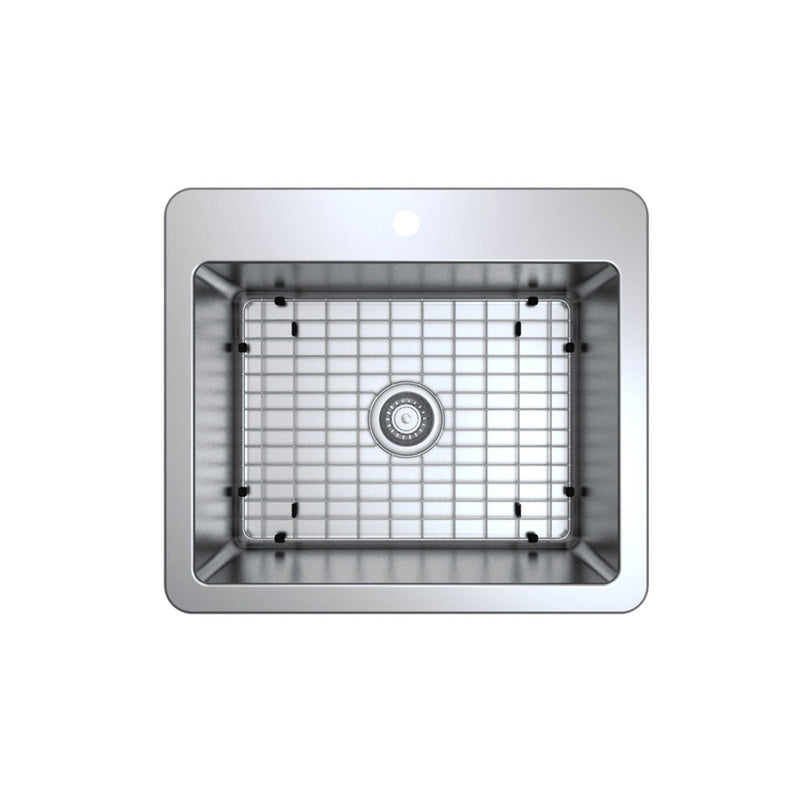 Ancona Valencia Series 25" Compact Dual Mount Kitchen Sink - AN-3340