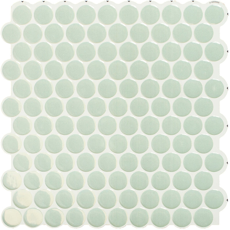 Smart Tiles Peel and Stick 4-Sheet 9 x 9 Backsplash - Penny Sergio|Dosseret Smart Tiles peler et coller 9 x 9, 4 feuilles - Penny Sergio