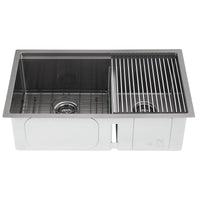 Ancona 32" 60/40 Undermount Kitchen Sink - AN-3359