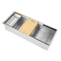 Ancona 45" Undermount Workstation Kitchen Sink - AN-3373