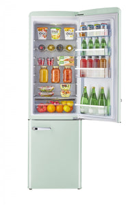 Classic Retro by Unique 9 Cu. Ft. Bottom Freezer Refrigerator - UGP-275L LG AC 