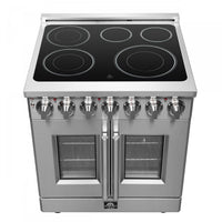 Forno Massimo 4.32 Cu. Ft. French Door Electric Range - FFSEL6955-30|Cuisinière électrique Forno Massimo de 4,32 pi³ à portes françaises - FFSEL6955-30