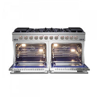 Forno Capriasca 8.64 Cu. Ft. Gas Range - FFSGS6260-60|Cuisinière à gaz Forno Capriasca de 8,64 pi³ - FFSGS6260-60