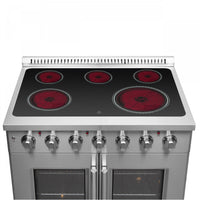 Forno Galiano 5.36 Cu. Ft. French Door Electric Range - FFSEL6917-36|Cuisinière électrique Forno Galiano de 5,36 pi³ à portes françaises - FFSEL6917-36