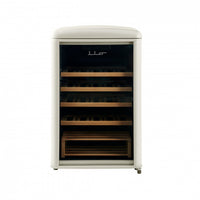 iio 30-Bottle Freestanding Retro Wine Cooler - IFF2-WS30-CR-V 