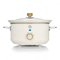 Salton Swan Nordic 3.5 L Slow Cooker - SF17021WHTN|Mijoteuse Swan de 3,5 l de style nordique - SF17021WHTN
