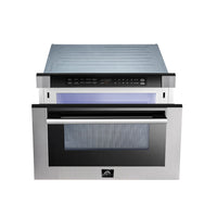 Forno Capoliveri 1.2 Cu. Ft. Microwave Drawer - FMWDR3000-24|Four à micro-ondes tiroir Forno Capoliveri de 1,2 pi³ - FMWDR3000-24