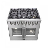 Forno Massimo 5.36 Cu.Ft. French Door Dual Fuel Range - FFSGS6325-36|Cuisinière hybride Forno Massimo de 5,36 pi³ à portes françaises - FFSGS6325-36