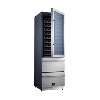 Forno Azienda Dual Zone 24" Wine Cooler - FWCDR6628-24S|Refroidisseur à vin Forno Azienda de 24 po à deux zones - FWCDR6628-24S