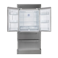 Forno Moena 19.2 Cu. Ft Built-In French Door Refrigerator - FFRBI1820-40SG|Réfrigérateur encastré Forno Moena de 19,2 pi³ à portes françaises - FFRBI1820-40SG