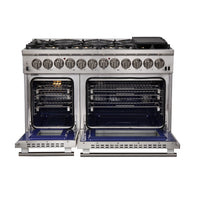 Forno Capriasca 6.58 Cu. Ft. Dual Fuel Range - FFSGS6187-48|Cuisinière hybride Forno Capriasca de 6,58 pi³ - FFSGS6187-48