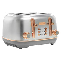 Haden Heritage 4-Slice Toaster - Steel Copper|Grille-pain Heritage de Haden à 4 tranches - cuivre acier
