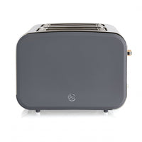 Salton Swan Nordic 4-Slice Toaster - ST14620GRYN|Grille-pain Swan à 4 tranches de style nordique - ST14620GRYN