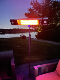 Energ+ Infrared Electric LED Patio Heater - HEA-218CSLR|Radiateur de terrasse électrique à DEL et à infrarouge Energ+ - HEA-218CSLR