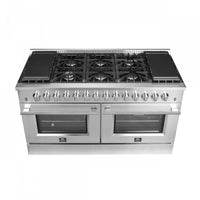 Forno Galiano 8.64 Cu. Ft. Dual Fuel Range - FFSGS6156-60|Cuisinière hybride Forno Galiano de 8,64 pi³ - FFSGS6156-60